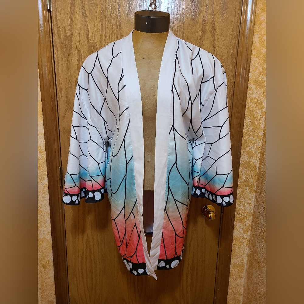 Butterfly wings kimono